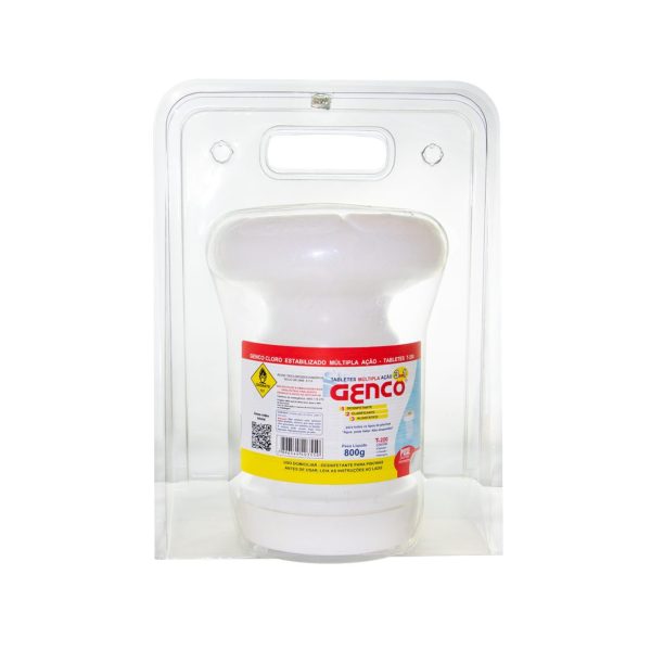 TABLETES MÚLTIPLA AÇÃO “3 em 1” EM CLORADOR FLUTUANTE GENCO® G800